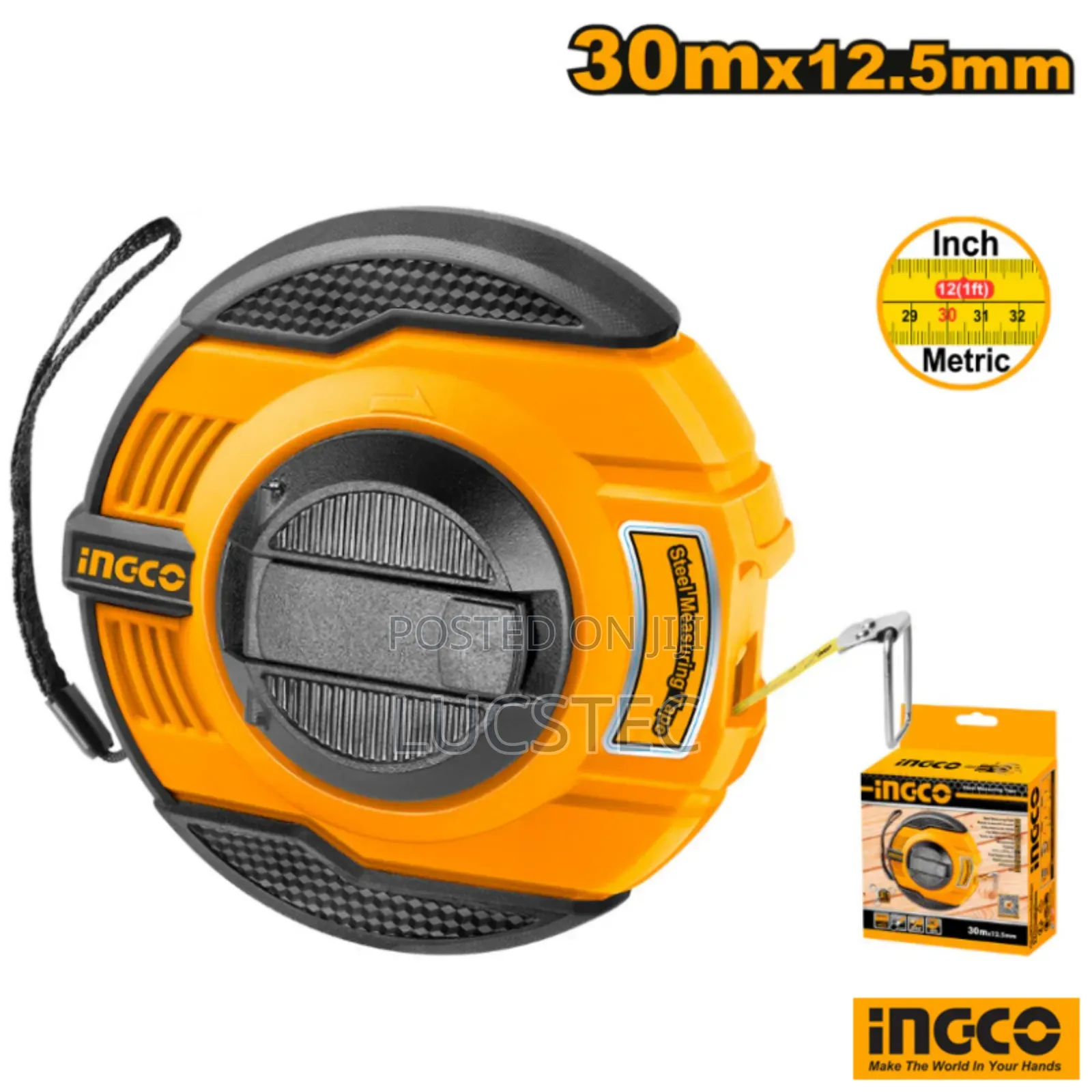 Ingco Fibreglass Measuring Tape