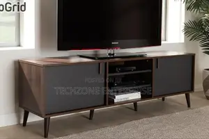 Walnut 4 Ft Tv Stand Fits Upto 65 Inch Tv