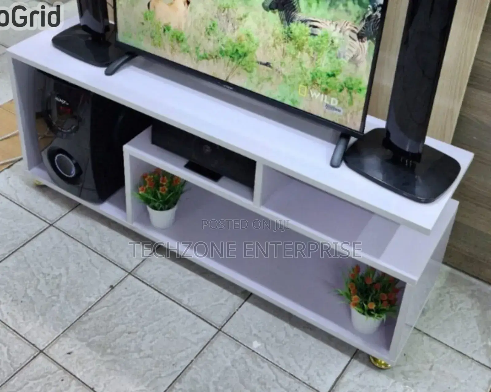 Tv Stand - White Mexico Modern Tv Stand