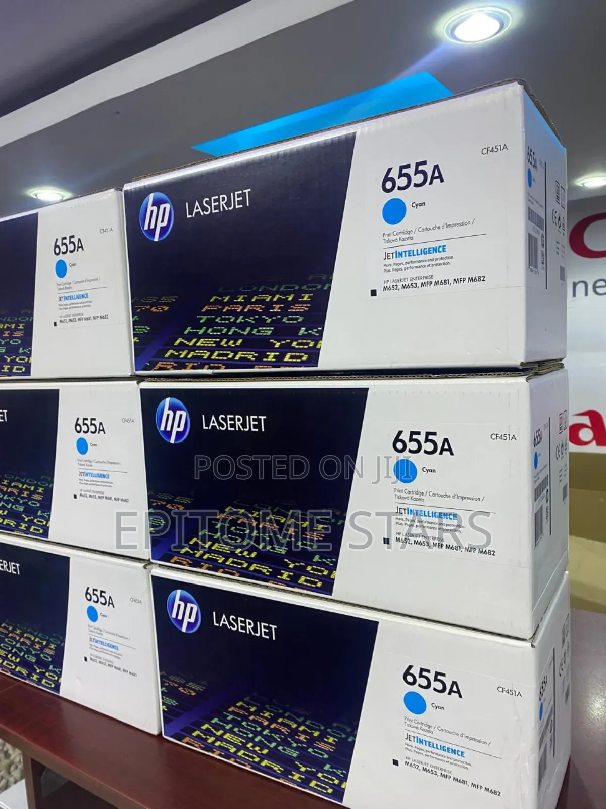Hp Laserjet Enterprise M652dn Toner Hp655a Yield 11,500