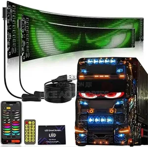 New Led Flexible Matrix Demon Blinking Eye 133cm