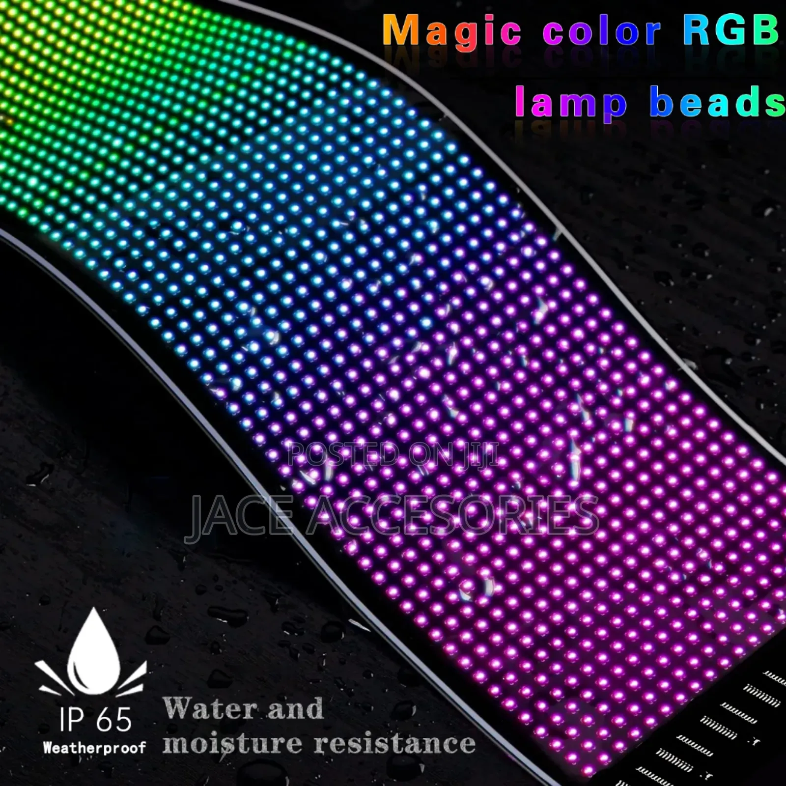 New Led Flexible Matrix Demon Blinking Eye 133cm