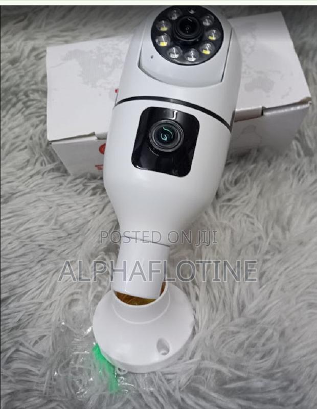 Dual Lens Bulb Camera 360 v-380pro Bulb PTZ Smart Camera - main view