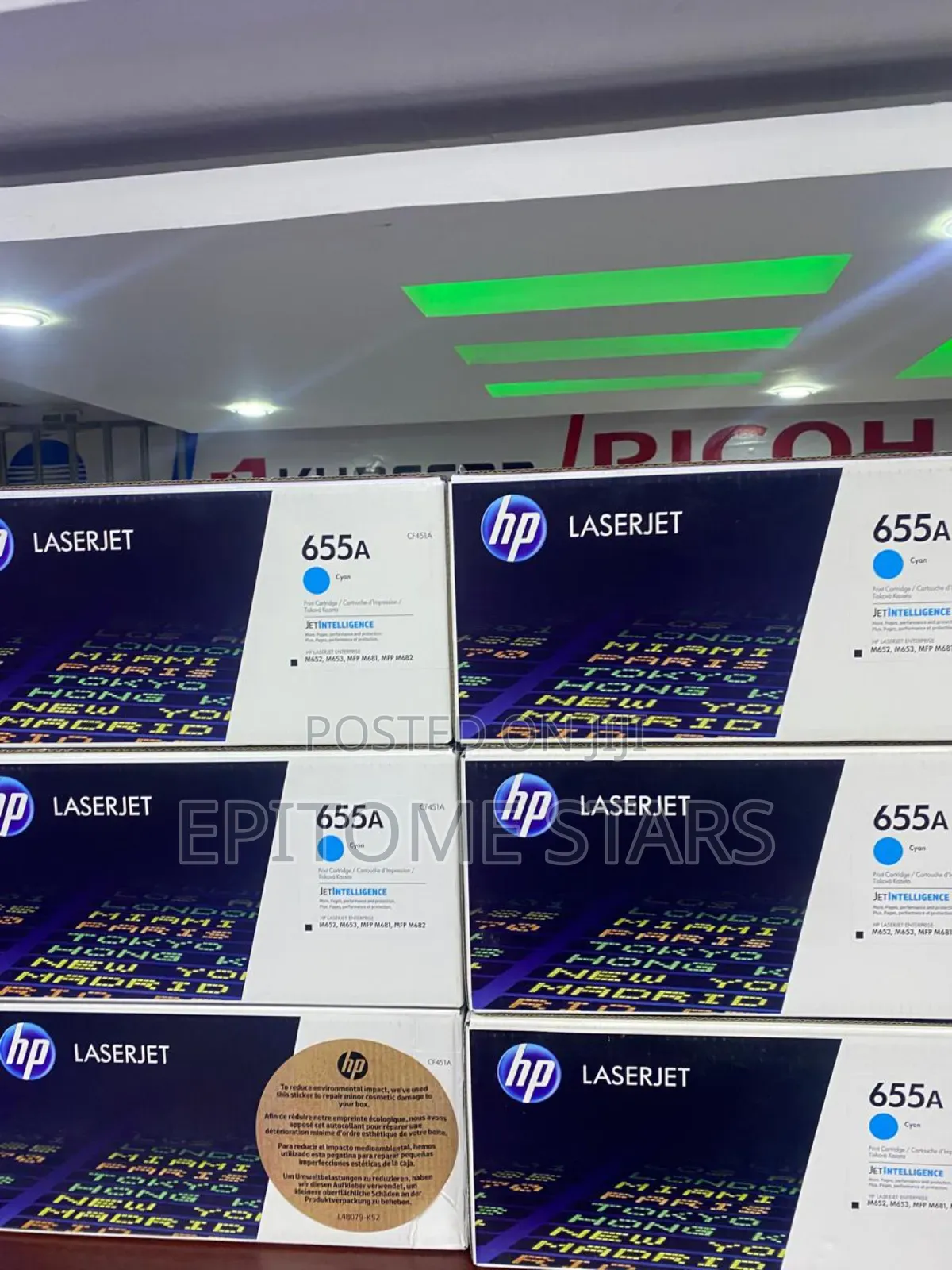 Hp Color Laserjet Enterprise Flow Mfp M682z Toner Hp655a