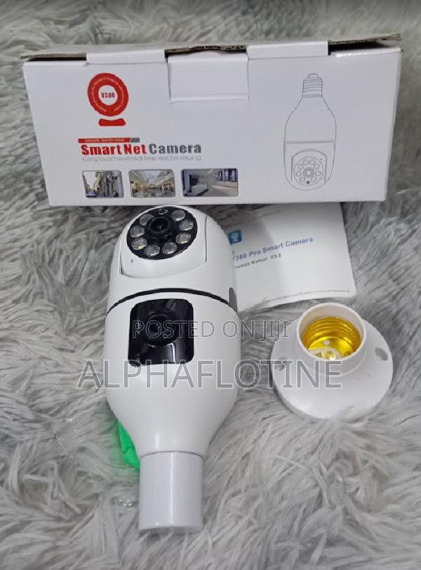 4mp Digital2+2mp E27 Dual Lens Bulb Camera Wifi Surveillance