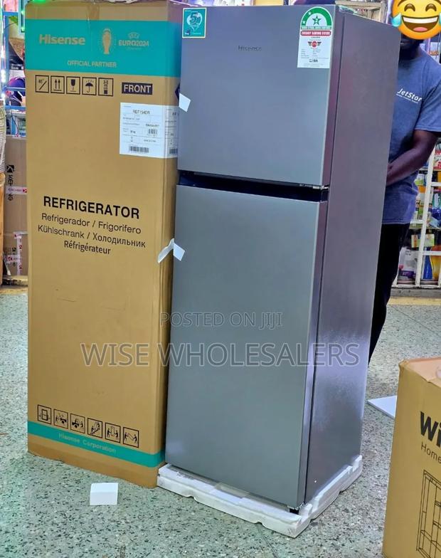 Hisense 154l Double Door Frost Fridge Available