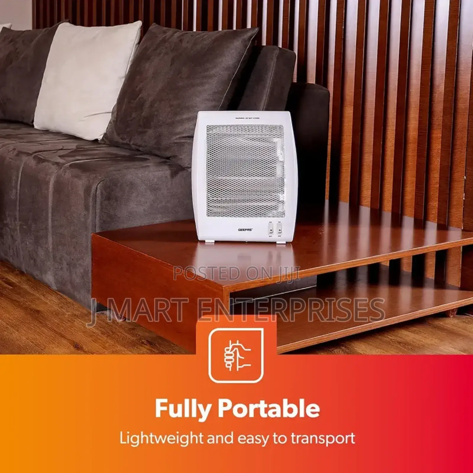Portable Upright Electric Heater