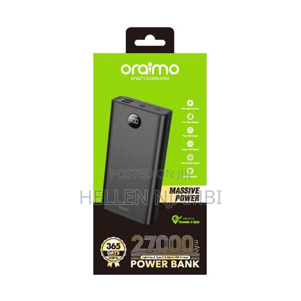 Oraimo Traveler Link 27 27000mah Type C Power Bank