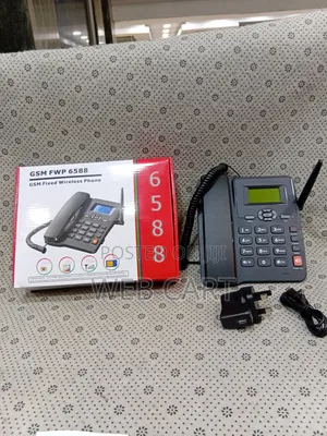 GSM Wireless Landline Phone With Sim Card Support