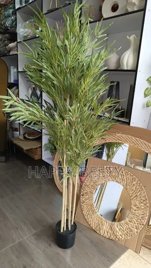*High Quality Faux Indoor Artificial Bamboo Plant