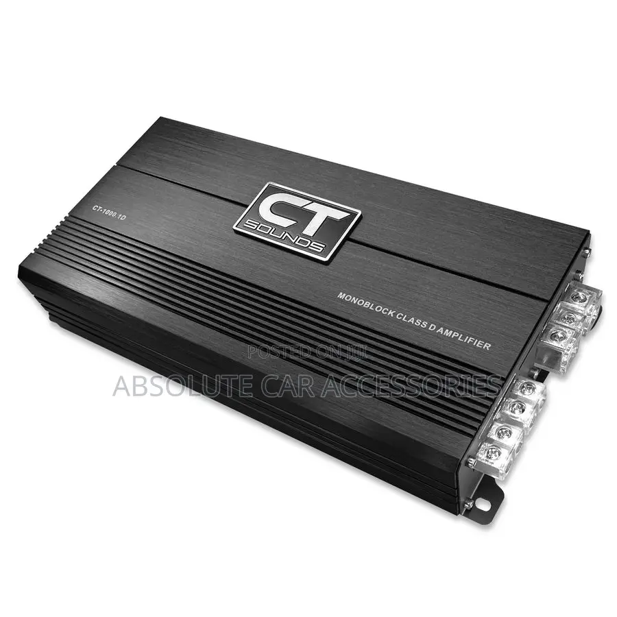 Ct Sounds 1000.1d Mono Block Amplifier