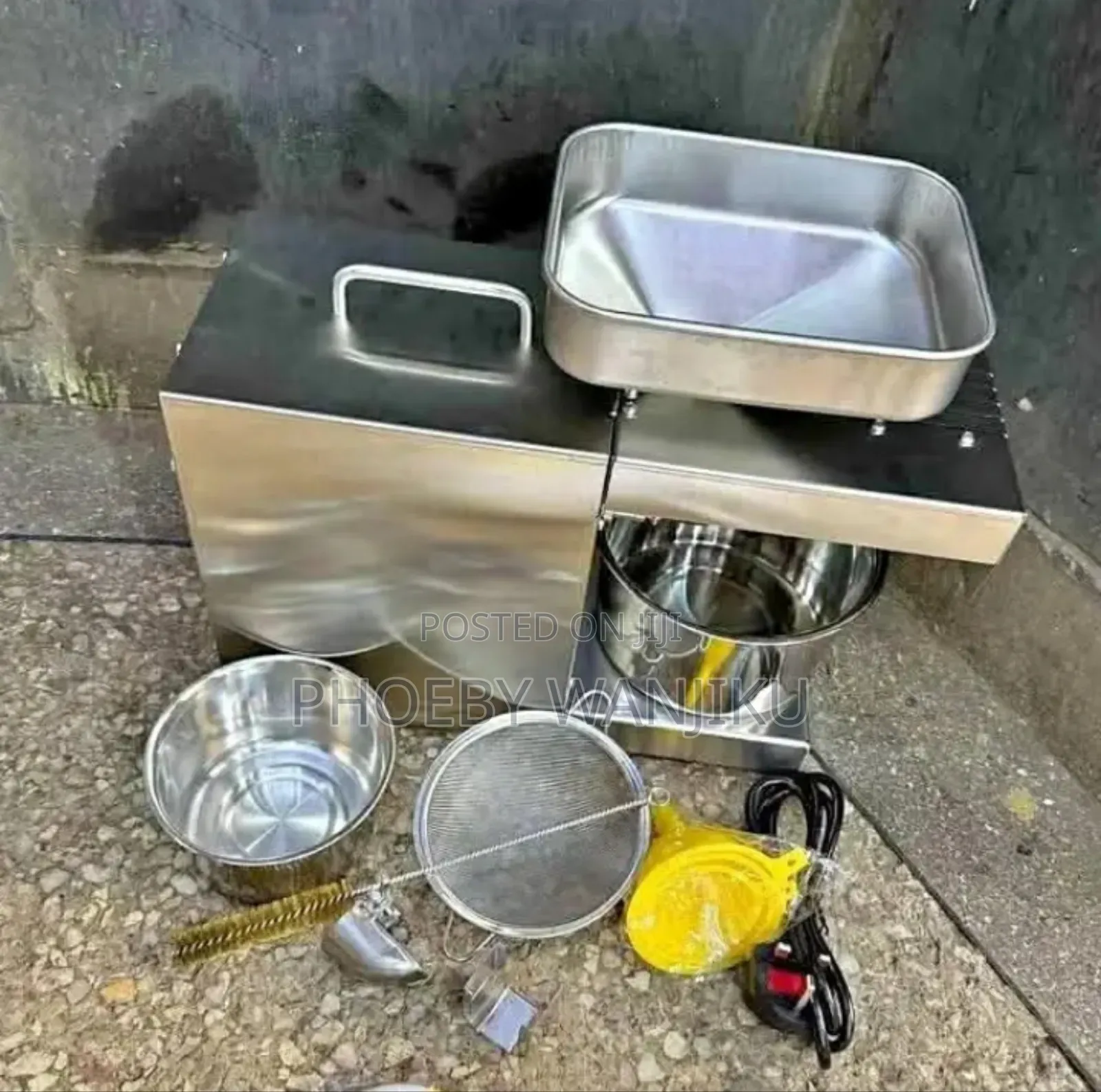 Electric Oil Press Machine