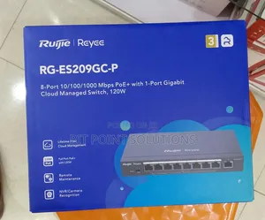 Ruijie Rg-es209gc-p 9port Gigabit Cloud Managed Poe+ Switch