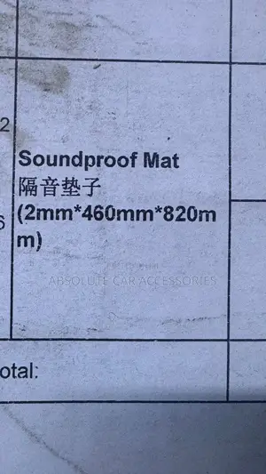 Butyl Rubber Sound Deadeners