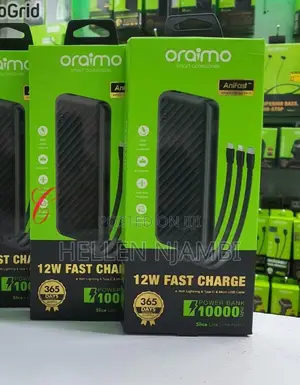 Oraimo Slice Link Opb-P5101 10,000mah Type C Power Bank