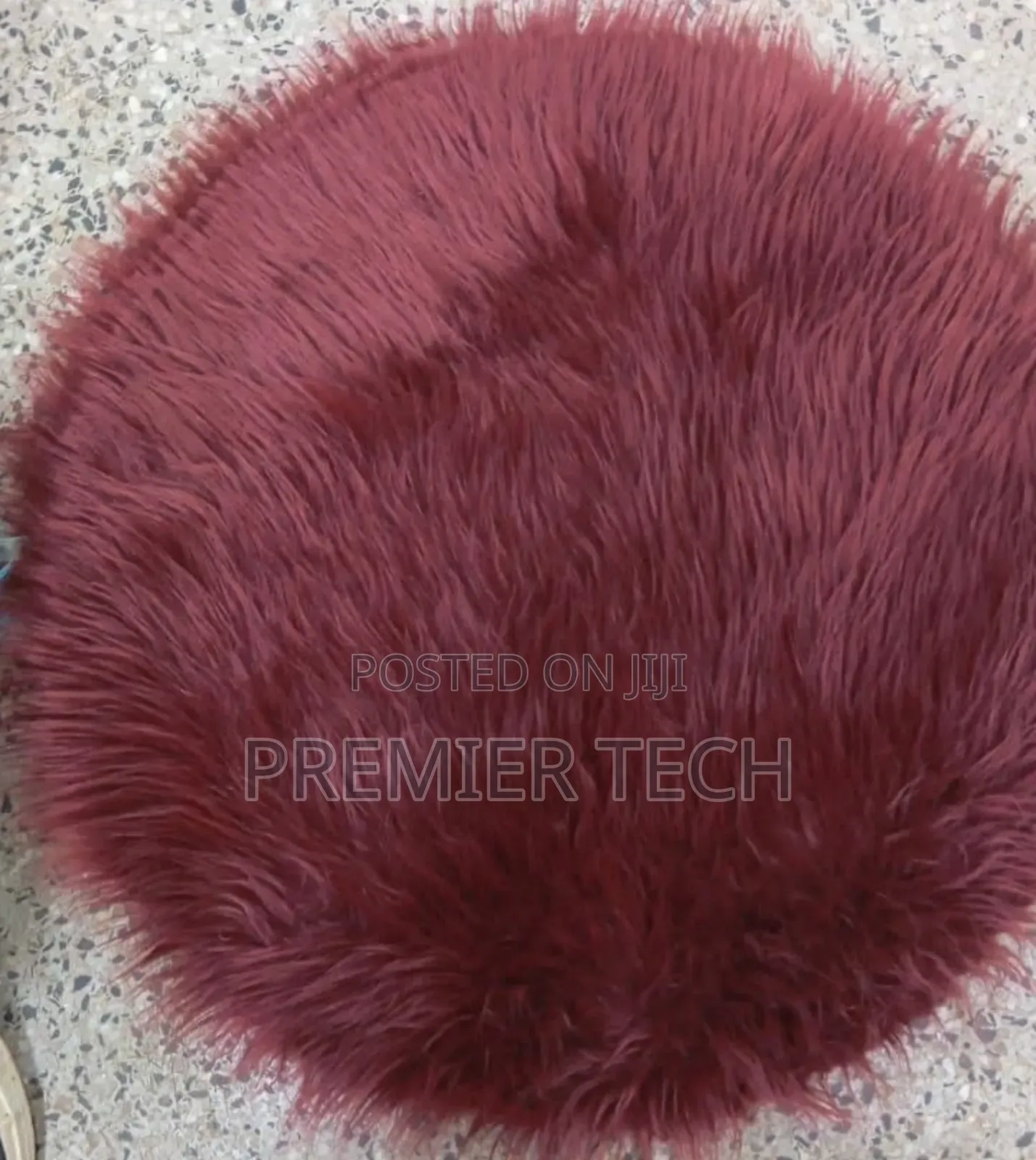 Faux Fur Soft Round Fluffy Rug