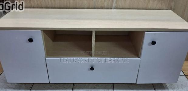 *Cairo Modern White Oak Tv Stand 4ft 