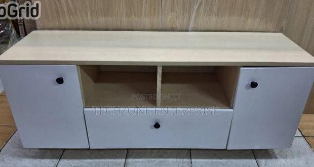 *Cairo Modern Tv Stand 4ft With Storage Cabinets 