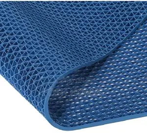 Blue S Mat Flexible PVC Perforated Runner
