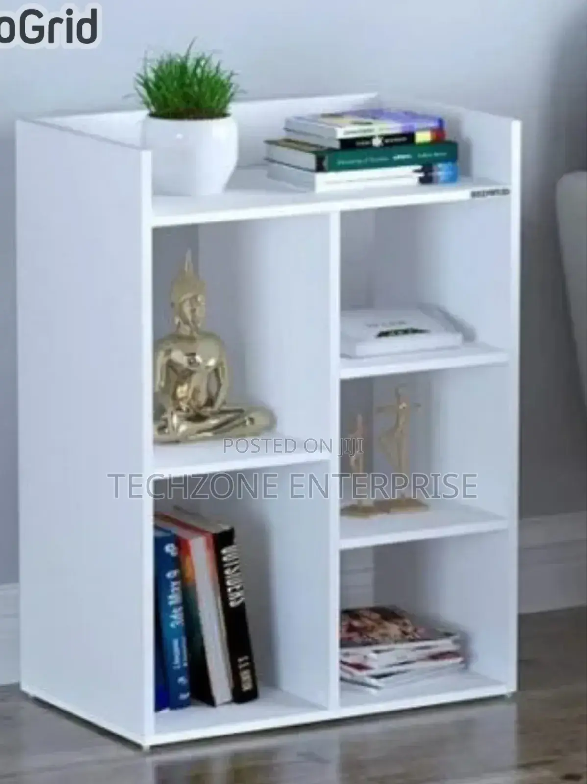 *Wema Cube Bookshelf / Décor Stand With 5 Shelves 