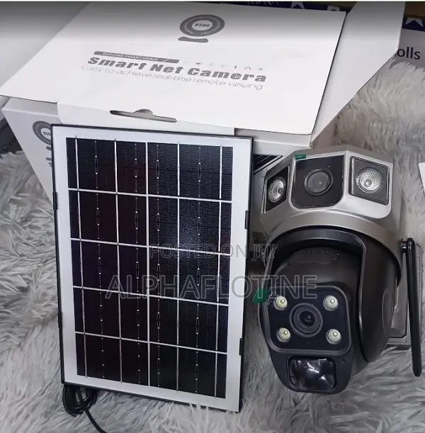 V-380 Pro Smartnet Dual Lens PTZ Solar Camera