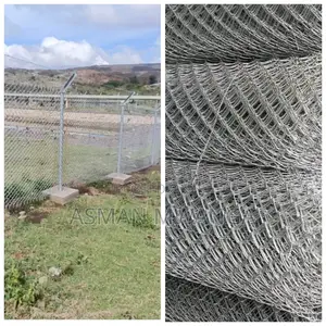 Diamond Mesh Fence Gauge8 4.0mm 80x80mm
