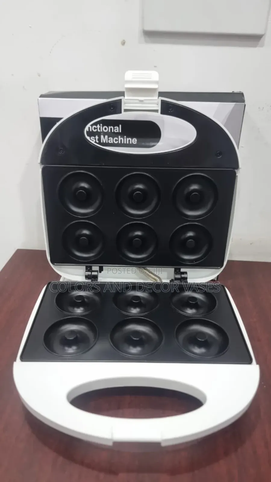 Electrical Multifunction Breakfast Machine 6pc Donut Maker