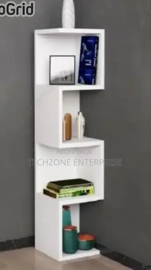 *Joy Bookshelf and Décor Stand With 4 Bookshelf Case 