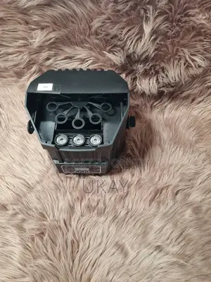 Bubble Machine With 3 Led Lights Remote Control.