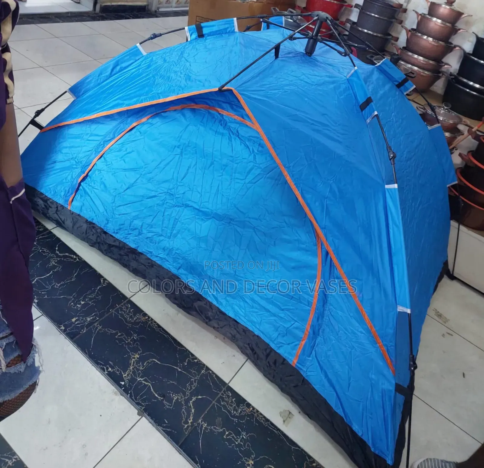 Strong 4 Persons Water Proof Popup Camp Tent Inportable Bag