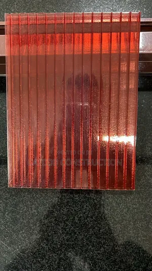 Red Polycarbonate Sheet Heavy Duty