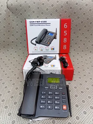 Wireless GSM Desk Phone – Mobile Sim Compatible Landline
