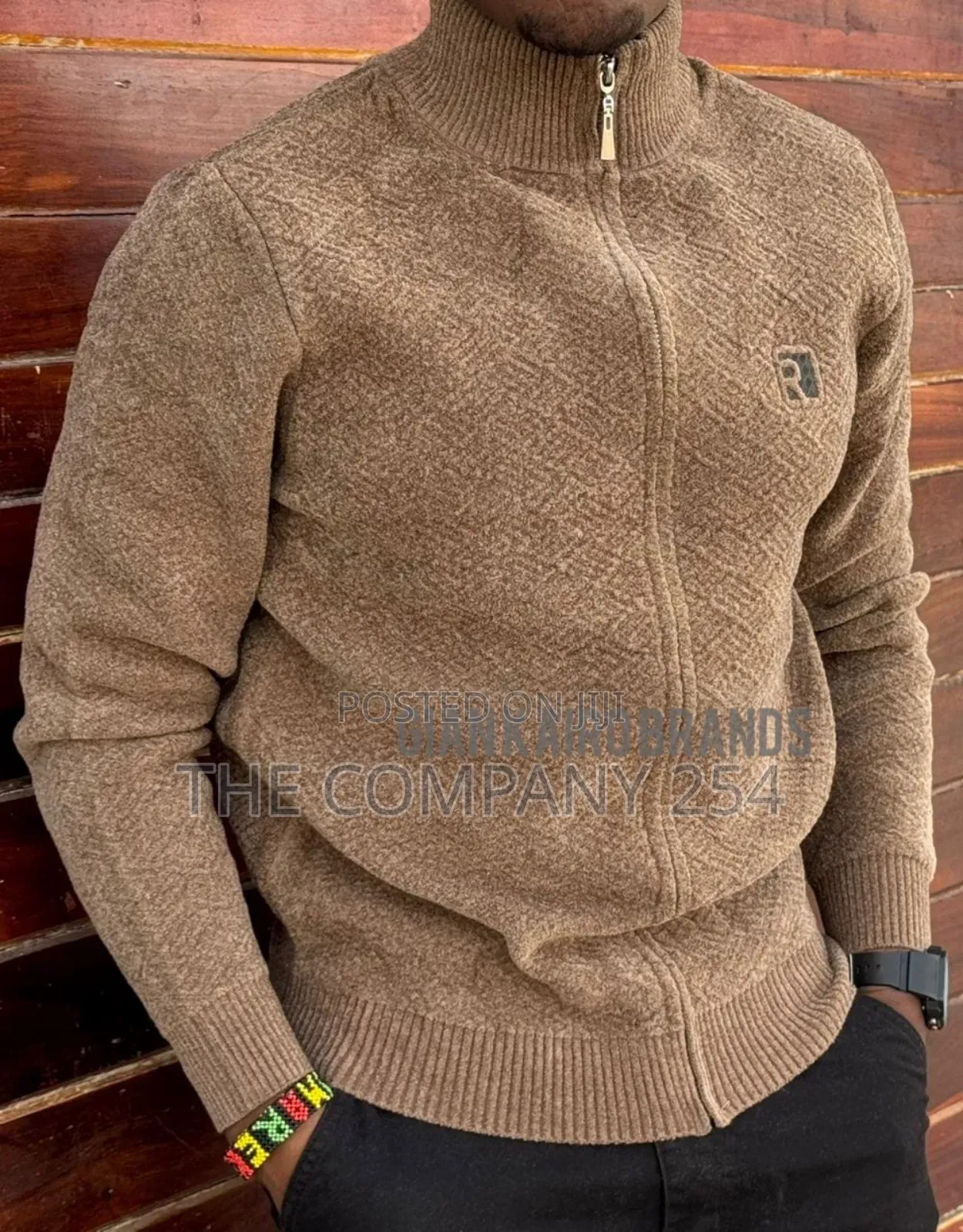 Fluffy Warm Designer Quality Mens' Zipped Sweaters Fleece