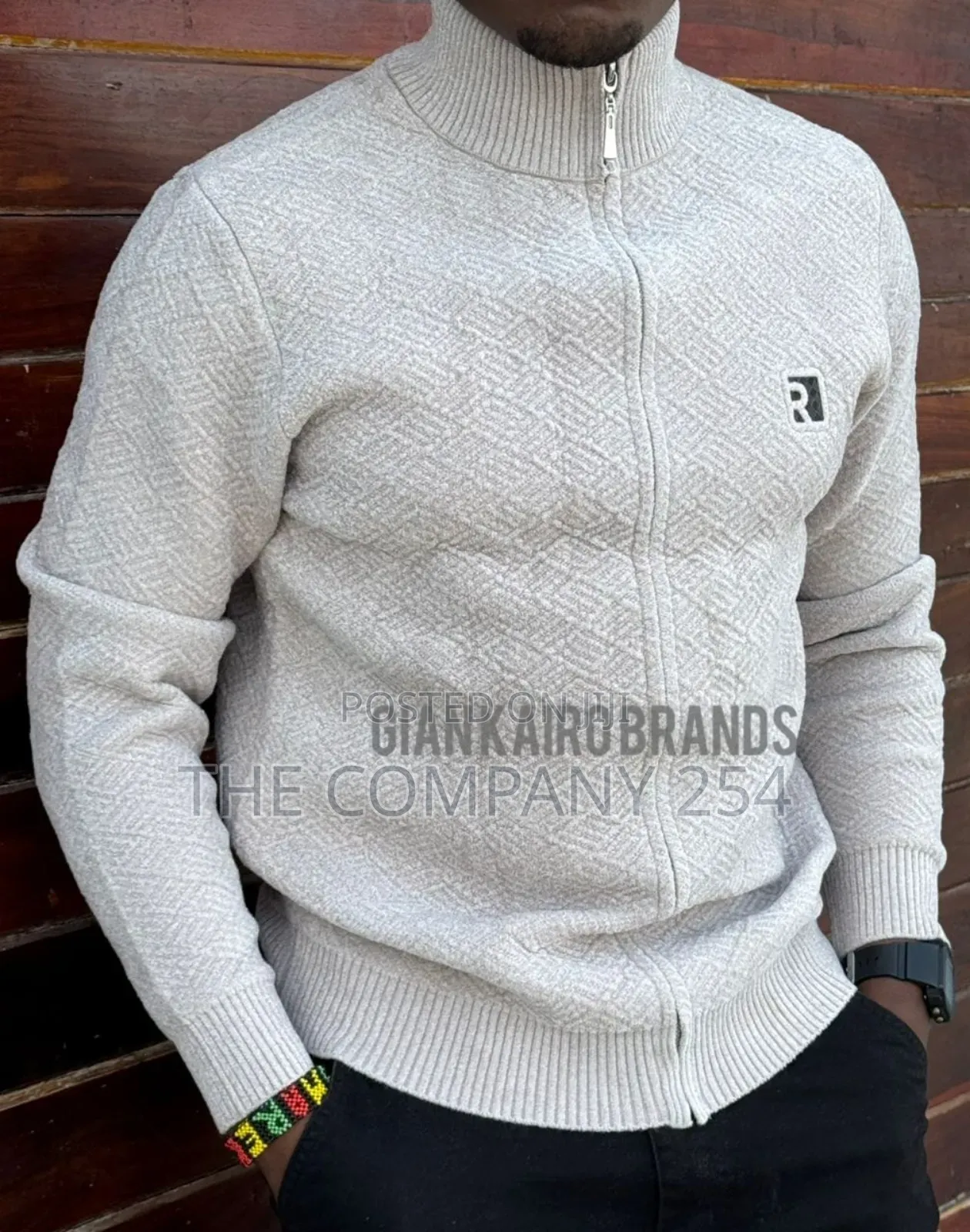 Fluffy Warm Designer Quality Mens' Zipped Sweaters Fleece