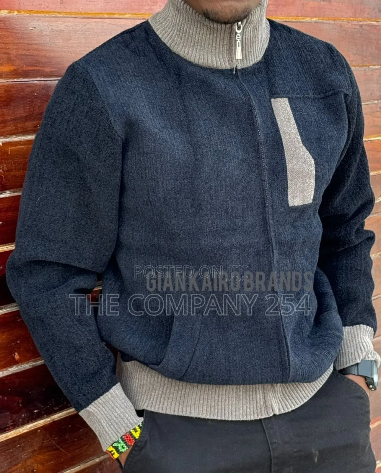 Fluffy Warm Designer Quality Mens' Zipped Sweaters Fleece