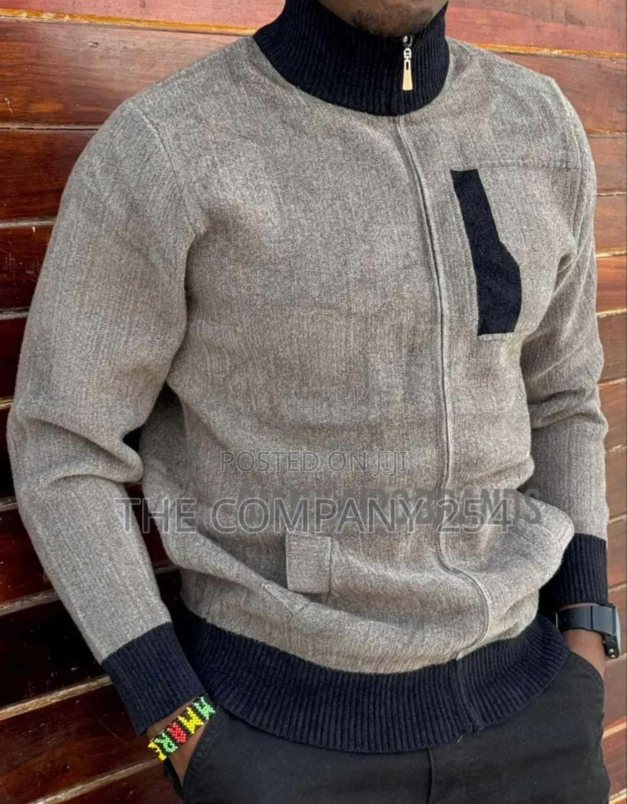Fluffy Warm Designer Quality Mens' Zipped Sweaters Fleece