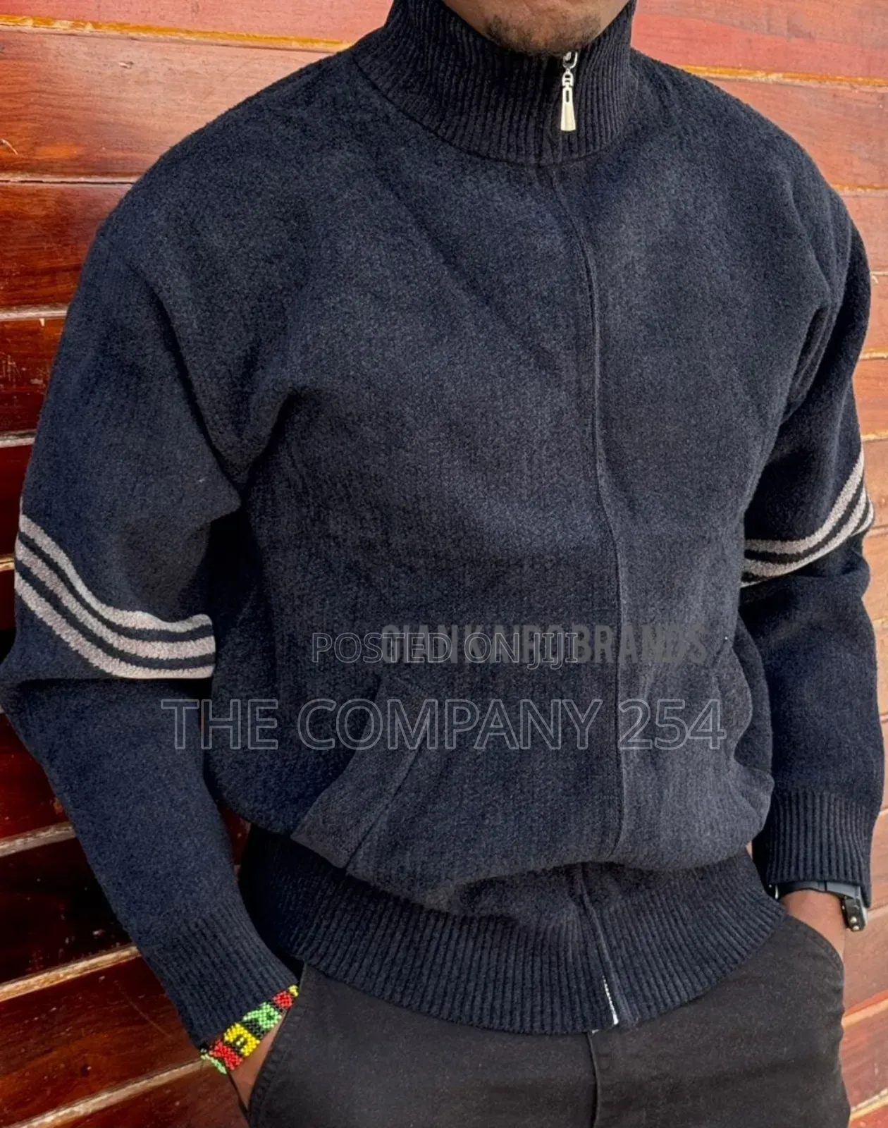 Fluffy Warm Designer Quality Mens' Zipped Sweaters Fleece