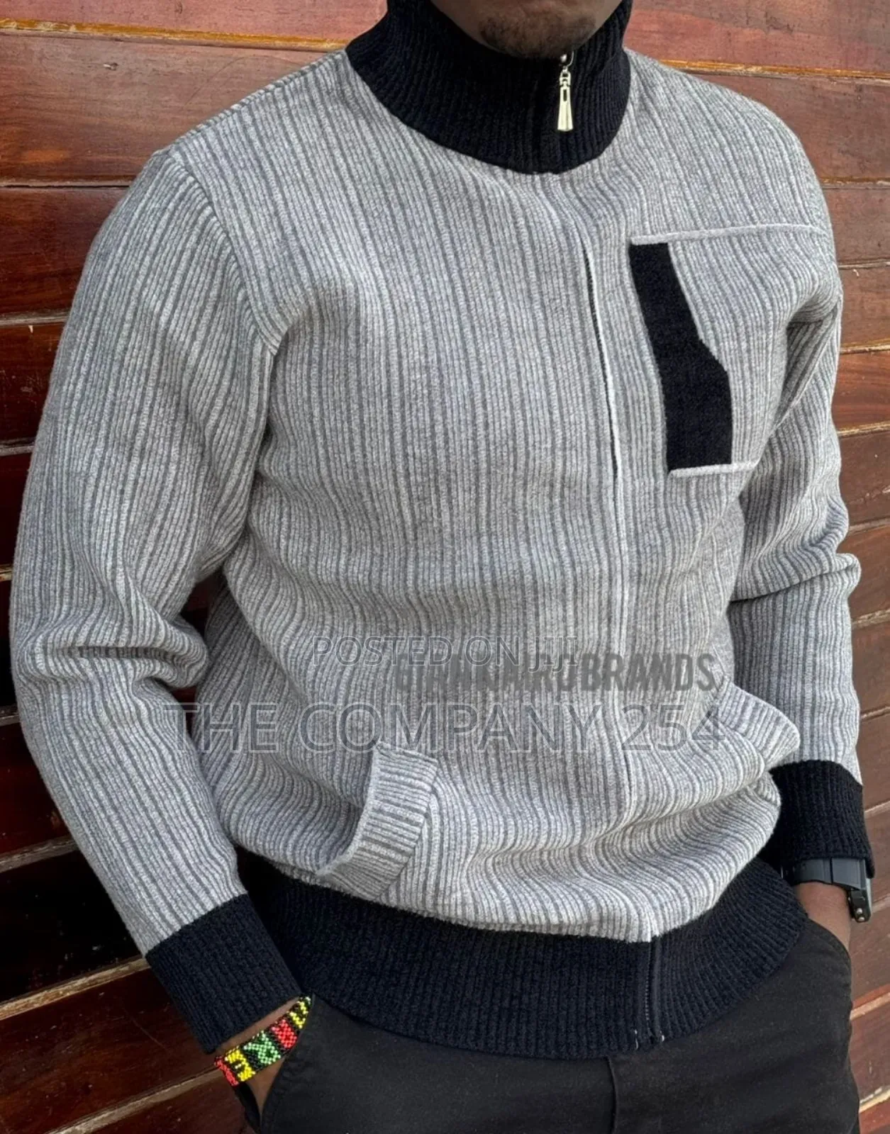 Fluffy Warm Designer Quality Mens' Zipped Sweaters Fleece