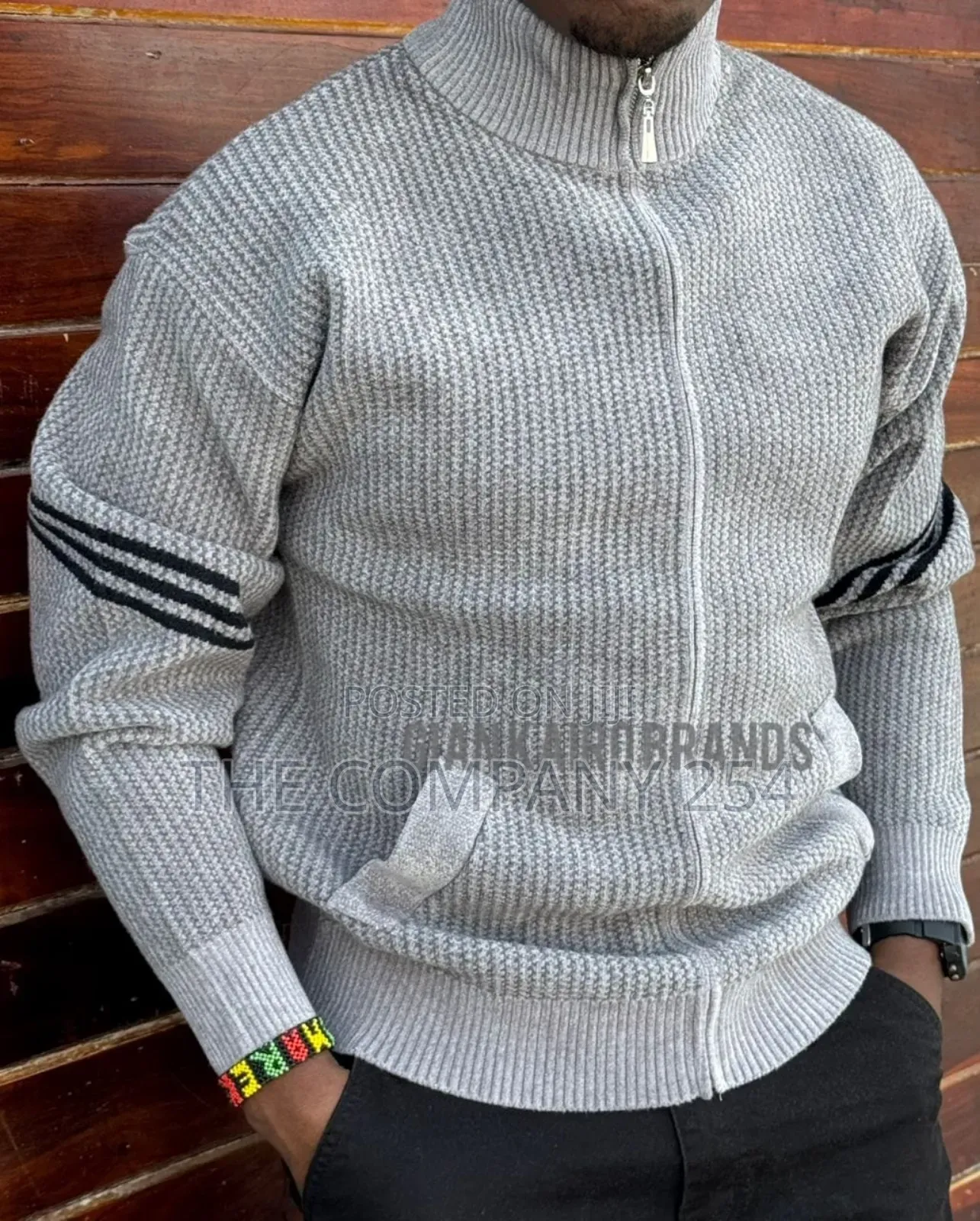 Fluffy Warm Designer Quality Mens' Zipped Sweaters Fleece