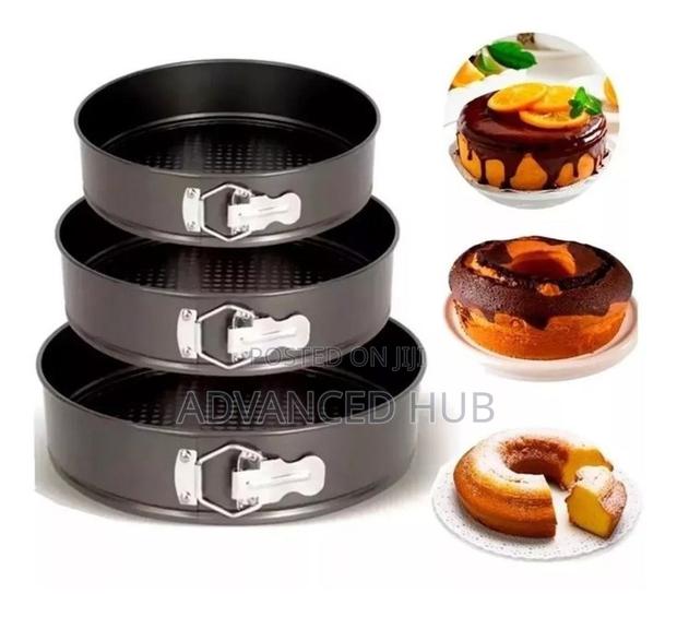 3pc Round Baking Tins - main view