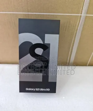 New Samsung Galaxy S21 Ultra 5G 256 GB Silver