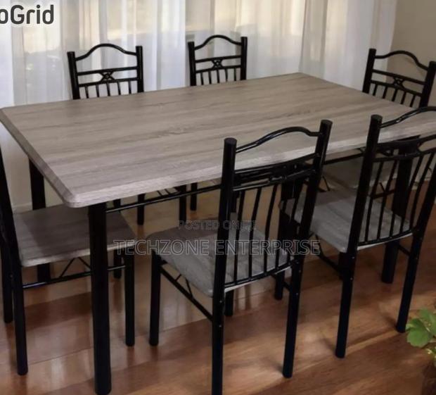 Executive Modern 6 Sitter Dinning Table - main view