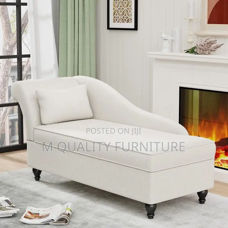 Pure White 3 Seater Well Designed Couch