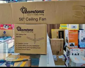 Ramtons 56” Ceiling Fan – Rm/420, Energy-Saving Powerful