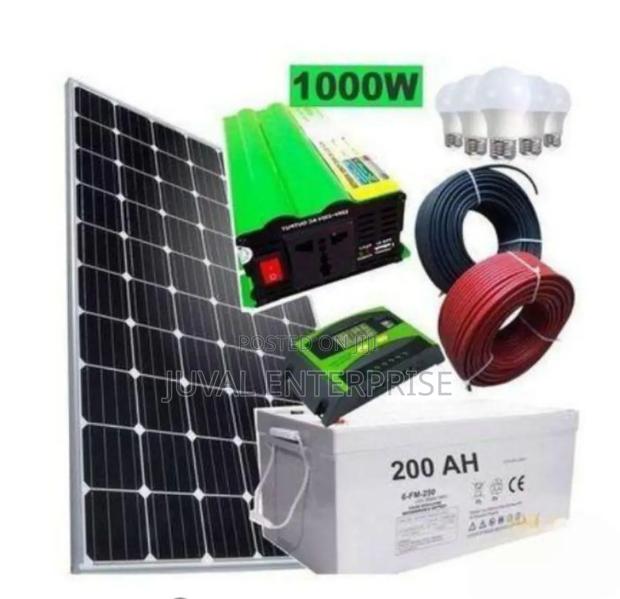 1000 Watts Solar Kit - main view