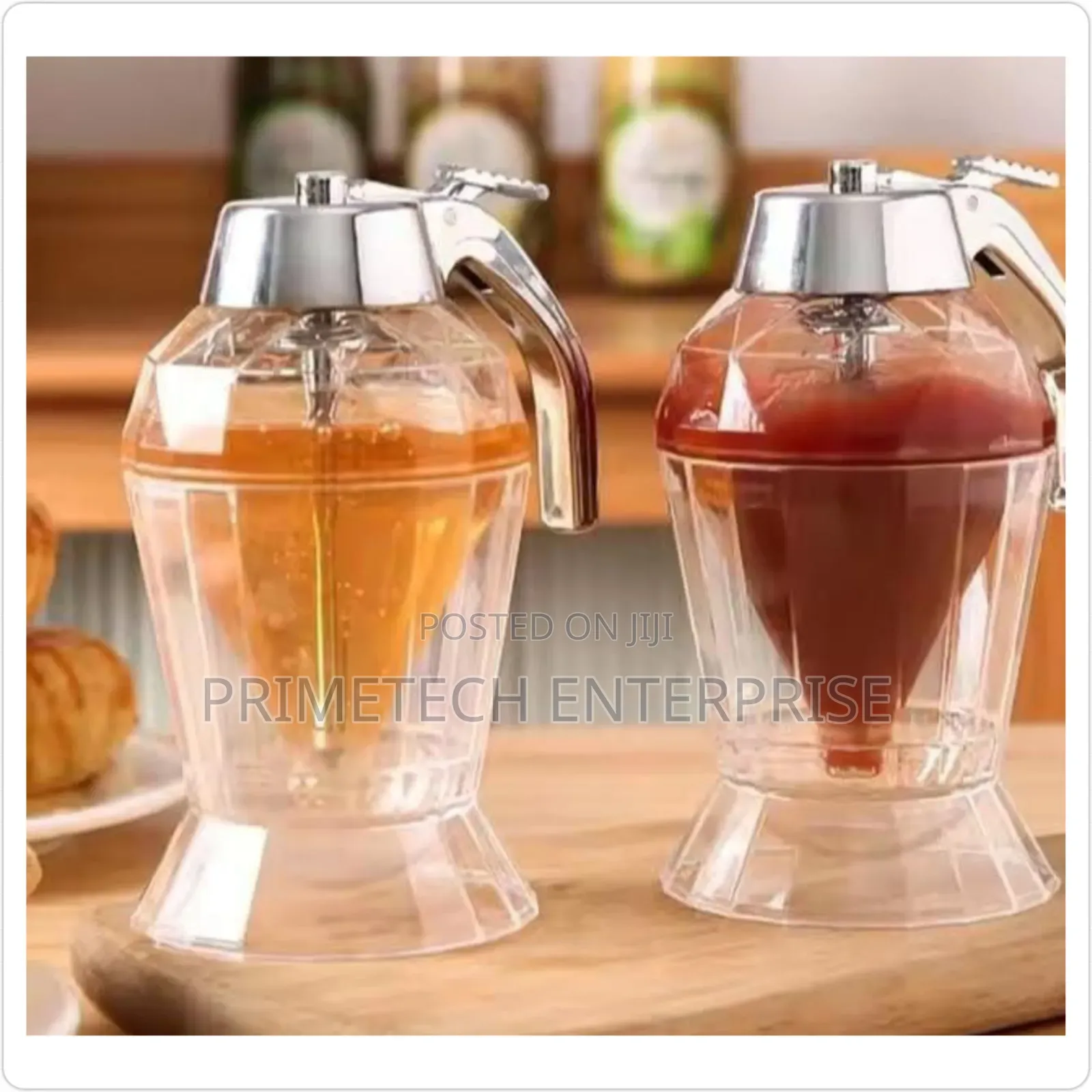 Diamond Shapped Honey Dispenser