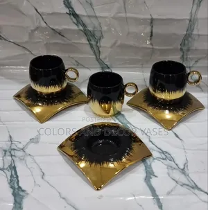 Breakfast Set Cups and Saucers