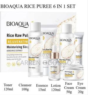 *6-Piece Bioqua Rice Skincare Set - main view