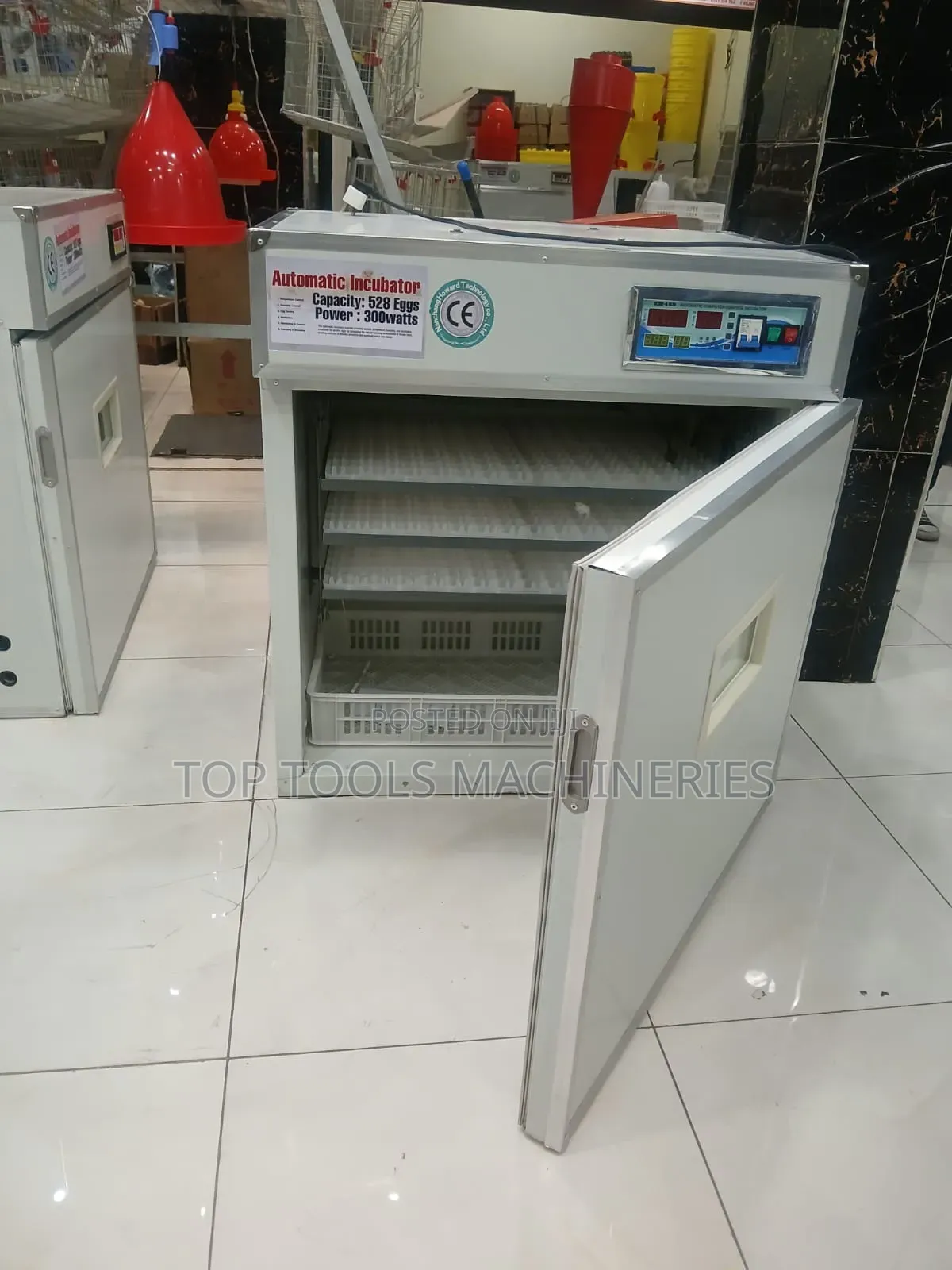 Egg Incubator 528 Eggs Capacity