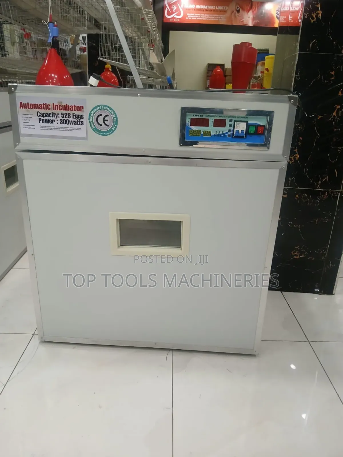 Egg Incubator 528 Eggs Capacity